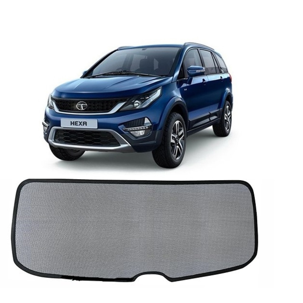 7D Car Trunk/Boot/Dicky PU Leatherette Mat for Hexa  - Black